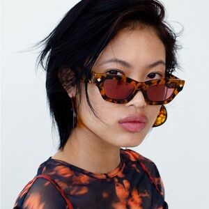 Poppy Lissiman Ren Sunglasses Pink / Torti